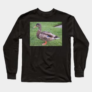 Duck portrait Long Sleeve T-Shirt